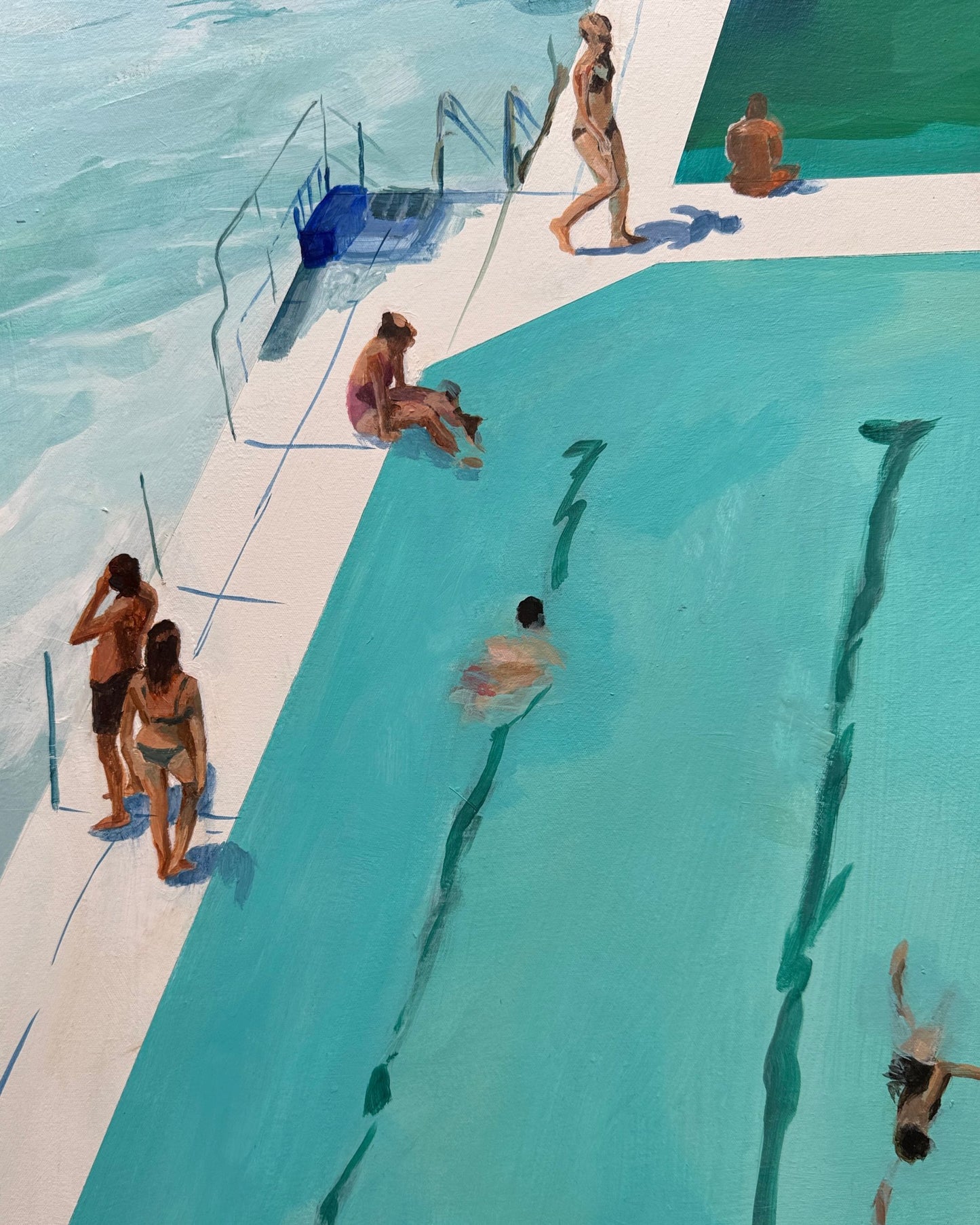 Summer's day at Bondi Icebergs