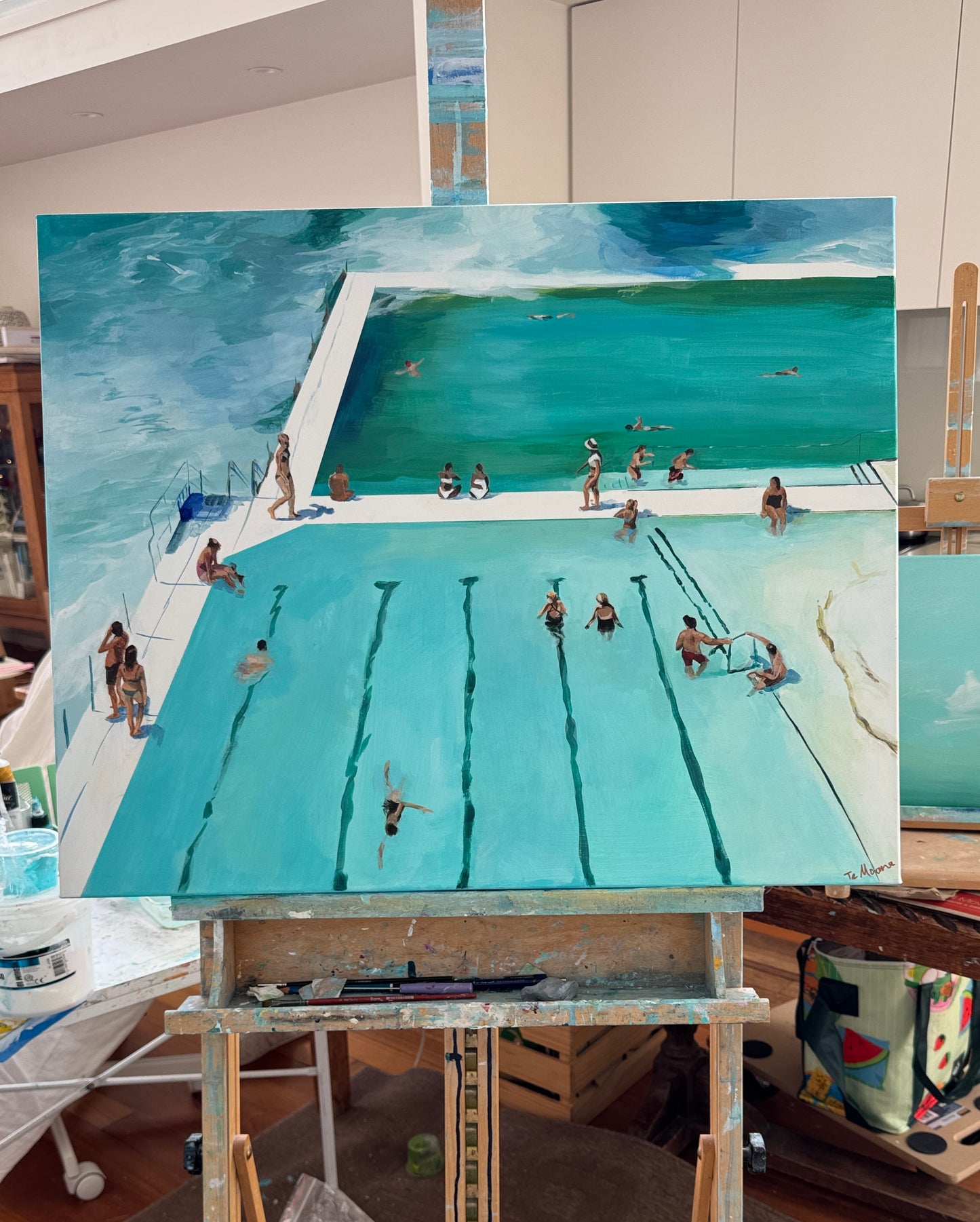 Summer's day at Bondi Icebergs